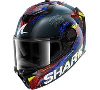 Full Face Helmet Shark SPARTAN GT PRO CARBON SPEED-VIB Carbon Blue Red