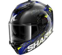 Full Face Helmet Shark SPARTAN GT PRO CARBON SPEED-VIB Carbon Anthracite Blue