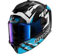 Full Face Helmet Shark SPARTAN GT PRO CARBON ZARCO TRACK RACER Carbon White Blue