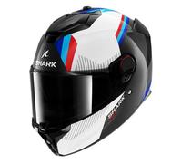 Full Face Helmet Shark SPARTAN GT PRO CARBON DOKHTA CARBON Carbon White Blue