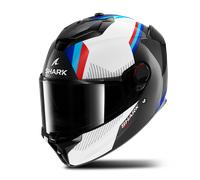 Shark Spartan GT Pro Dokhta Carbon Full Face Helmet White/BlueXL White,Blue