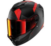 Shark Spartan GT Pro Dokhta Carbon Helmet, black matt/red, size XL (61/62)