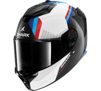Shark Spartan GT Pro Dokhta Carbon Helmet, black-white-blue, size XL for Men