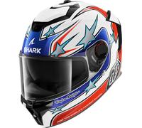 Full Face Helmet Shark SPARTAN GT PRO FLAGSTAFF White Red Blue