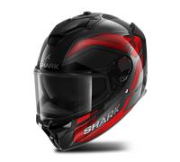 Shark Spartan GT Pro Ritmo Carbon Helmet, black-grey-red, size XS for Men