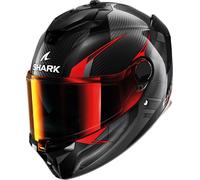 Shark Spartan GT Pro Kultram Carbon Helmet, black-red, size XS for Men