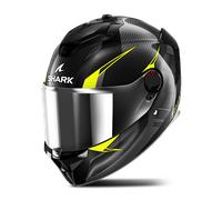 Shark Spartan GT Pro Kultram Full Face Helmet Black ChromeXL Black Chrome