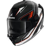 Shark Spartan GT Pro Toryan Helmet, black-white-orange, size M for Men
