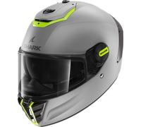 Shark Spartan RS SP, full face helmet XL Matt Light Grey/Neon-Yellow
