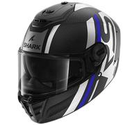 Shark Spartan RS Carbon Helmet Shawn Mat DBS - Black / Blue