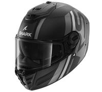 Shark Spartan RS Carbon Motorcycle Motorbike Helmet - Matt Silver Anthracite