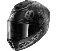 Full Face Helmet Shark SPARTAN RS CARBON SHIEVER Mat Carbon Anthracite Silver