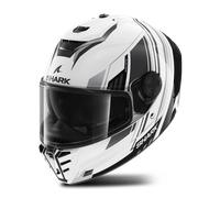 Shark Spartan RS Full Face Helmet Byrhon White/Black/ChromeL White,Black,Chrome