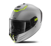 Shark Spartan RS Blank Helmet, yellow-silver, size XL for Men