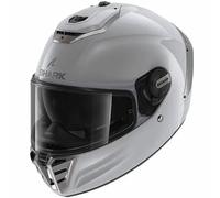 Shark Spartan RS Motorcycle Motorbike Helmet - Blank White / Silver