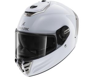 Shark Spartan RS Motorcycle Motorbike Helmet - Blank White / Silver