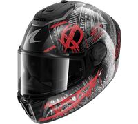 Shark Spartan RS Shiever Carbon Helmet, black/carbon/red, size XL (61/62)
