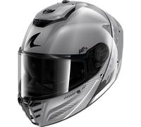Full Face Helmet Shark SPARTAN RS FIBRE SPARTAN RS SPEED-TECH Silver White Black