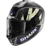 Shark Spartan RS Stingrey, full face helmet XXL Matt Dark Grey/Dark Grey/Blue