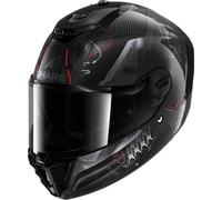 Shark Spartan RS Xbot Carbon Helmet, black-grey-red, size XL