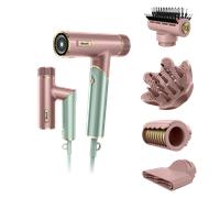 Shark SpeedStyle PRO FLEX 4-in1 High-Velocity Hair Dryer in Strawberry Matcha | HD542UKPK1 | by SharkNinja