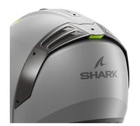Shark Spoiler Fluo Yellow / Silver For Spartan RS Helmets