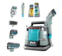 Shark StainStriker Stain & Spot Cleaner with Tough Stain, Carpet & Upholstory Cleaner with Crevice & Hose-Cleaning Tools, 2x Full-Size Cleaning Formulas Remove Stains, Odours, Dirt & Grime PX200UKCP