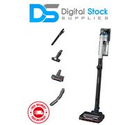 Shark Stratos Cordless Stick Vacuum Cleaner Pet Pro with Anti Hair Wrap Plus, Clean Sense IQ, Removable Battery: up to 60 mins run-time*, 4 Attachments, White/Navy IZ402UKTSB