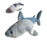 Shark Stuffed Animal - 11 Inch Model of Sharks Sea Animals, Shark Doll, Simulated Whale Shark Plush, Soft Sea Animal, Plush Cushion for Kids Boys and Girls
