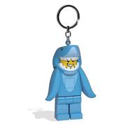 Lego Classic Shark Suit Guy Keychain Light - 3 Inch Tall Figure