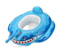Shark Swim Float - Inflatable Water Squirt Toy, Summer Pool Seat, Beach Floating Ride | Inflatable Waters Activity System, Pool Play Adventure Float, For Water Park Vacation Resort Party Travel