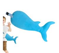 Shark Tail Performance Prop 27.17 Inch - Children's Plush Shark Costume Tail For | Dolphin Ţail Game Performance Props For Kids And Adults | Themed Party Outfit F́or Boys Girls | Cospla