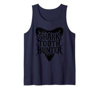 Shark Teeth Fossil Hunter Paleontologist Shark Teeth Hunting Tank Top