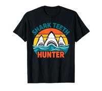 Shark Teeth Hunter Fossil Hunting Enthusiast Collector T-Shirt