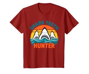 Shark Teeth Hunter Fossil Hunting Enthusiast Collector T-Shirt