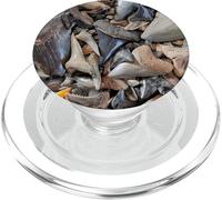 Shark Teeth Paleontology Geology Fossil Hunting Sharks Tooth PopSockets PopGrip for MagSafe
