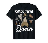 Shark Teeth Queen Shark Teeth Collecter Value Graphic T-Shirt