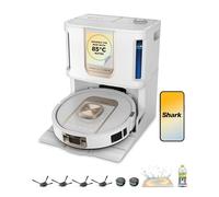 Shark ThermaCharged PowerDetect Wet & Dry Robot Vacuum, AV2920XEUKWH, White | Floor Detect, Hands-Free, Edge Detect, NeverStuck Technology, 3 Hours Non-Stop, Carpet & Hard Floor, AV2920XEUKWH