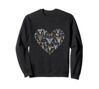 Shark Tooth Heart Fossil Collector Ocean Lover Sweatshirt