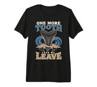 Shark Tooth Hunter Beachcombing Fossil Hunter Gift Premium T-Shirt