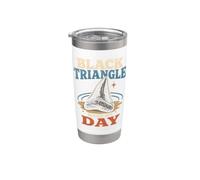 Shark Tooth Hunter Beachcombing Fossil Hunter Gift Stainless Steel Insulated Tumbler