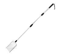 Shark Tooth Sifter - 22-41 Inches Adjustable Sand Scoop, Stainless Steel Mesh Beachcombing Tool | Lightweight Aluminum Handle Treasure Finder Sand Dipper Tool Beach Shark Teeth Collecting
