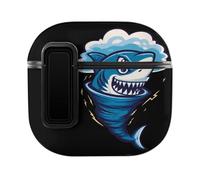 Shark Tornado Storm Hurricane Case Compatible with AirPods 4 Hard Earphone Case Protective Cover