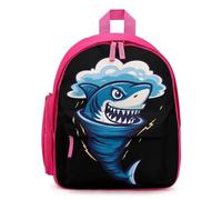 Shark Tornado Storm Hurricane Mini Backpack Daypack Travel Picnic Bag
