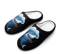 Shark Tornado Storm Hurricane Women's Slippers Winter Warm House Shoes Indoor Outdoor Hotel Slipper