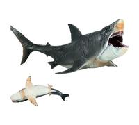 Shark Toy - Realistic Shark Statue - Educational Learning Tool for Educators, Decorative Animal Collective Hark Toys Shark Toy for Shark Figures Shark Figfor SEA Education, Classroom Education
