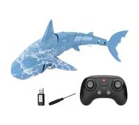 Shark Toy, Realistic Waterproof Model, Remote Control Diving Sharks with Easy, Kids Creature, Toy Shark with Fun Features, For Boys Girls Children Birthday Christmas