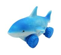 Shark Toys - Cute Soft Squeeze Animal, Portable Stress Relief, Car Design Fidget Accessory, Office Work Commuting Study Calm Down, Kids Adults Sensory Play, Anger Management Tool