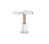 Shark TurboBlade Bladeless Tower Fan, High-Speed Multi-Directional, Projects Air up to 20 Metres, Quiet Power, 10 Speeds, Pivot, 180° Oscillation, Remote Control, Timer, Dove TF200SUKWH