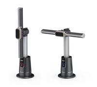 Shark TurboBlade Cool + Heat Fan, Dual Fan and Heater, Includes Remote Control, Charcoal/Gold, TH200UK